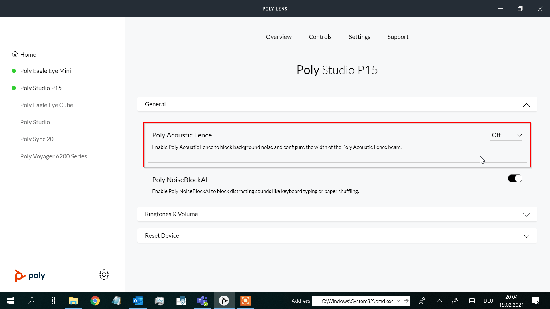 So managen Sie Ihre Poly P15 mit der Lens Desktop App lokal So managen ...