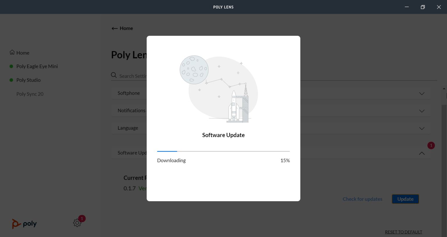 So updaten Sie die Poly Lens Desktop App So updaten Sie die Poly Lens ...